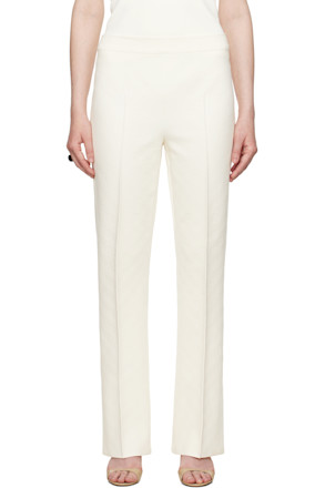 SSENSE Exclusive Bridal Capsule Long Kick Trousers