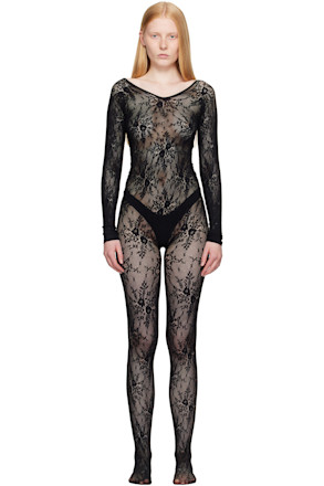 Black Rosa Lace Jumpsuit