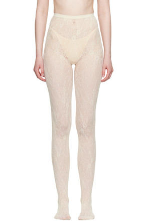Off-White Rosa Lace Tights