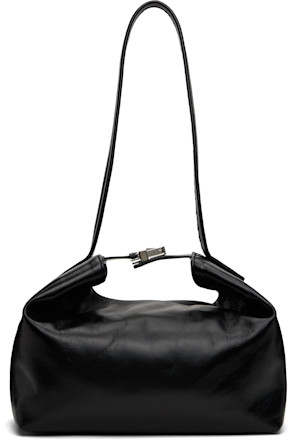 Black Bea Creased Leather Bag