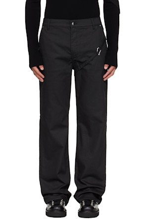 Black Transmittance Jeans