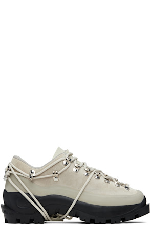 Gray Low Hiking Boots