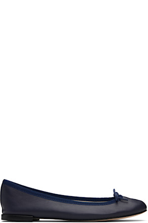 Navy Cendrillon Ballerina Flats
