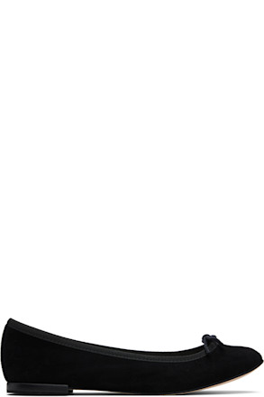 Black Cendrillon Ballerina Flats