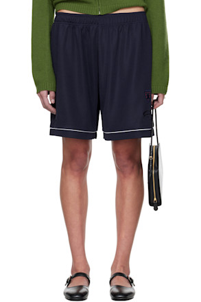 Navy Soccer Shorts