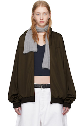 Brown Track Jacket