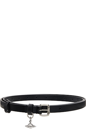 Black Alex Charm Belt
