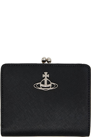 Black Leather Bifold Wallet