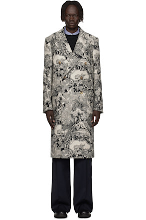 Off-White & Black Classic DB Coat