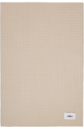 Beige Check Scarf
