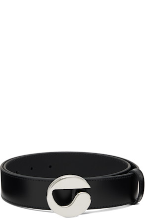 Black 'Coperni' Logo Belt