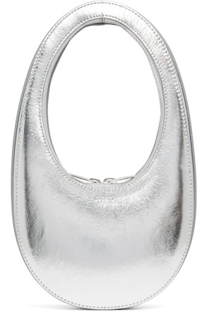 Silver Mini Swipe Bag