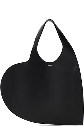 Black Double Heart Tote
