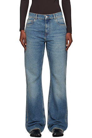 Blue Boyfriend Jeans