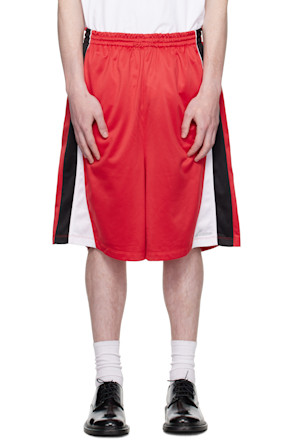 Red Se11done Track Shorts