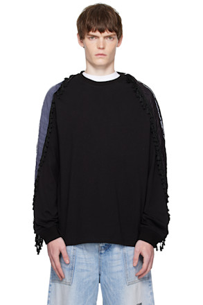 Black Bandana Scarf T-shirt