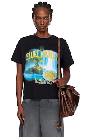 Black Slurp Noodles Box T-shirt