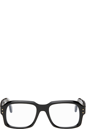 Black 9852 Rectangle Optical Glasses