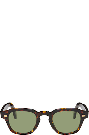Brown 1420 Round Sunglasses