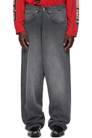 Gray Kriss Kross Jeans