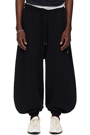 Black Baggy Bontan Sweatpants