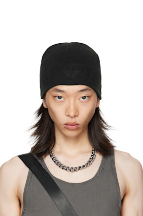 Black Logo Beanie
