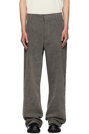 Gray Limo Trousers