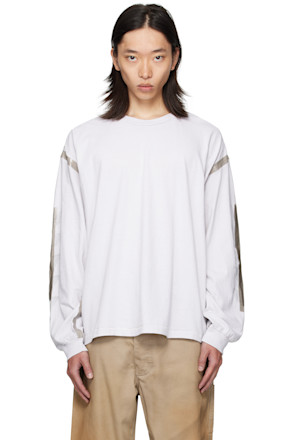 Off-White Taped Seam Long Sleeve T-shirt