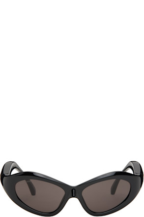 Black Orbit Cat Sunglasses