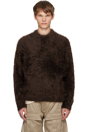 Brown Mohair Sweater