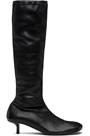 Black Cotama Tall Boots