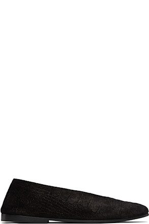 Black Scivolo Ballerina Flats