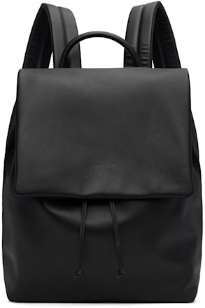 Black Pattina Backpack