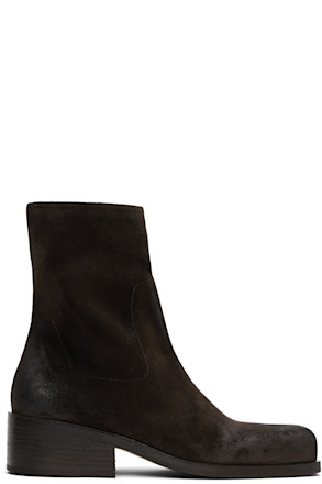 Brown Cassello Ankle Boots