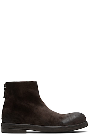 Brown Zucca Zeppa Boots
