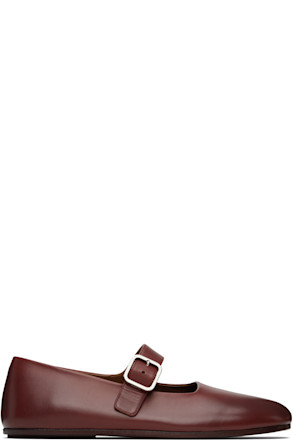 Burgundy Appiedi Loafers