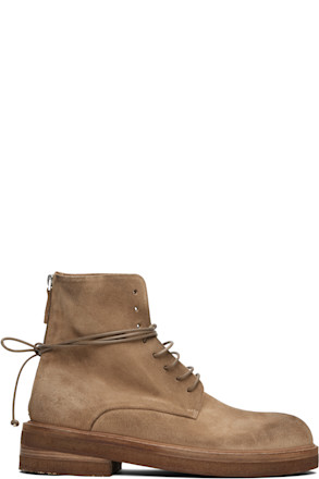 Tan Parrucca Combat Boots