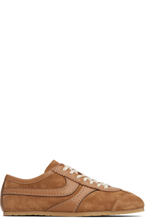 Tan Suede Sneakers