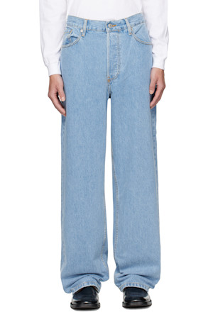 Blue Loose Fit Jeans