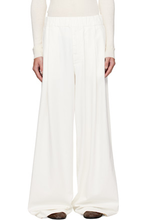 Off-White Drawstring Jeans