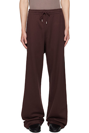 Burgundy Drawstring Sweatpants