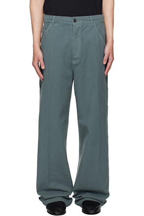 Blue Twill Trousers
