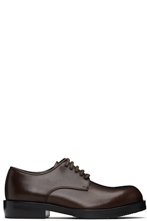 Brown Leather Derbys