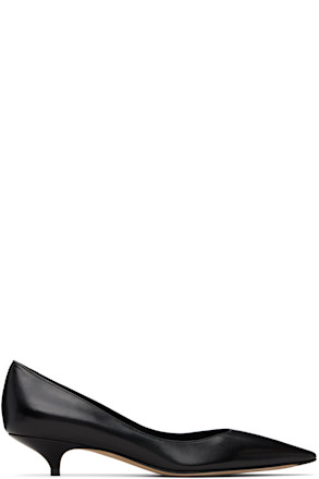 Black Liisa Kitten Two Heels