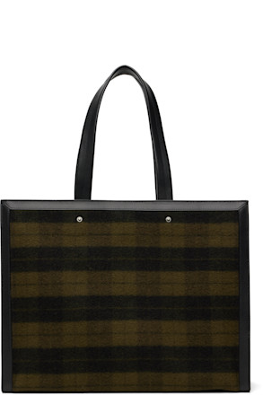 Black & Green Linus Carryall Tote