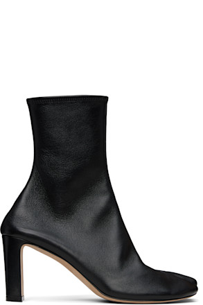 SSENSE Exclusive Black Tabi Stretch Boots