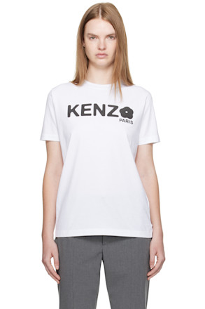 White Kenzo Paris 'Boke Flower 2.0' T-shirt