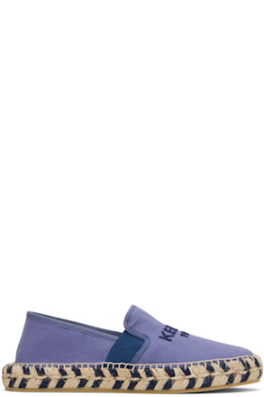 Purple Canvas Espadrilles