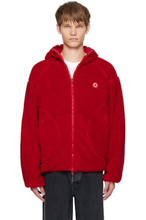 Red Kenzo Paris 'Boke Flower 2.0' Jacket