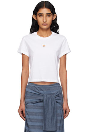 White 'Baby Fox' Baby T-shirt